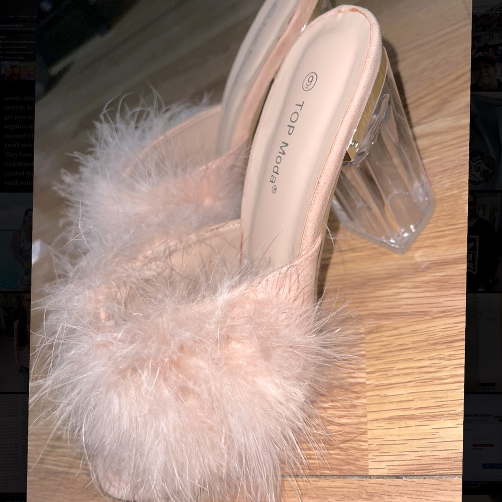 Sexy Lingerie Heels - Size 9